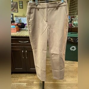White House Black Market size 2 petite beige pants